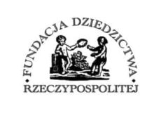 Logo Fundacji Dziedzictwa Rzeczypospolitej