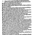 Skan tekstu pieśni Bogurodzica na kartach Statutów Jana Łaskiego z 1506 roku (drukarnia krakowska Jana Hallera).