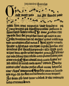 Gaude Mater Polonia oryginalny tekst pieśni