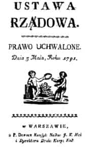 Ustawa Rządowa z 3 maja 1791 - Konstytucja 3 Maja