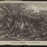 Powstanie Listopadowe – bitwa pod Grochowem (1831). Ryc. F. Sauffer. Źródło: Polona