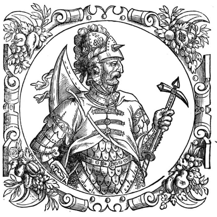 Ilustracja do utworu Boleslaue, Dux Gloriosissime