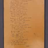 Faksymile autografu Pieśni Legionów Polskich we Włoszech. Źródło: Muzeum Hymnu Narodowego