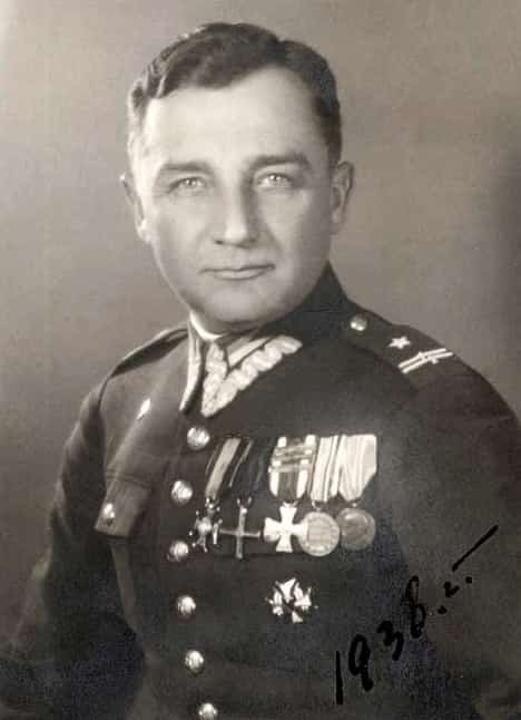 Portret mjr Henryka Dobrzańskiego „Hubal” nieznanego autorstwa (1936). Źródło: Wikipedia