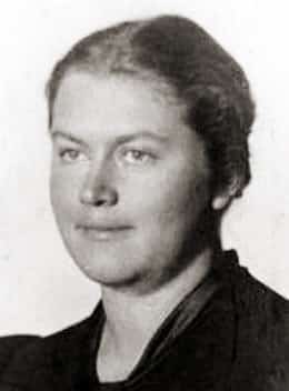 Krystyna Krahelska, która pozowała Ludwice Nitschowej do opracowania głowy i korpusu Syreny. Źródło: Wikipedia / Archiwum Akt Nowych