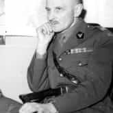 Generał Marian Kukiel - minister obrony narodowej (1945). Źródło: Narodowe Archiwum Cyfrowe