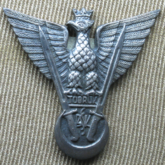 Odznaka pamiątkowa Samodzielnej Brygady Strzelców Karpackich. Źródło: Wikipedia