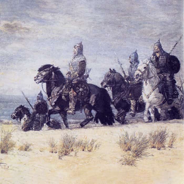 Pieśń Wojów Krzywoustego ilustracja utworu