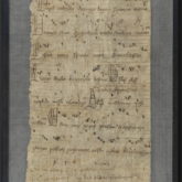 Manuscrito de Bogurodzica de 1408 preservado na Biblioteca Jaguelônica, em Cracóvia. Fonte: Polona