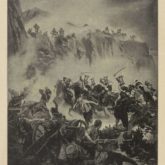 Reproduction of the painting: Wojciech Kossak (1856-1942), Somosierra. Charge of Uhlans. Source: National Museum in Warsaw