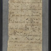The manuscript of “Bogurodzica” from 1408 kept in the Jagiellonian Library in Kraków. Source: Polona