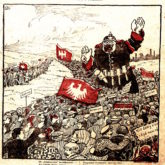 Karykatura z „Kocyndra” (10 czerwca 1920).