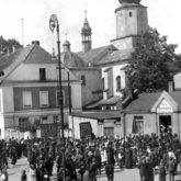 Polska manifestacja narodowa w Lublińcu (1920).