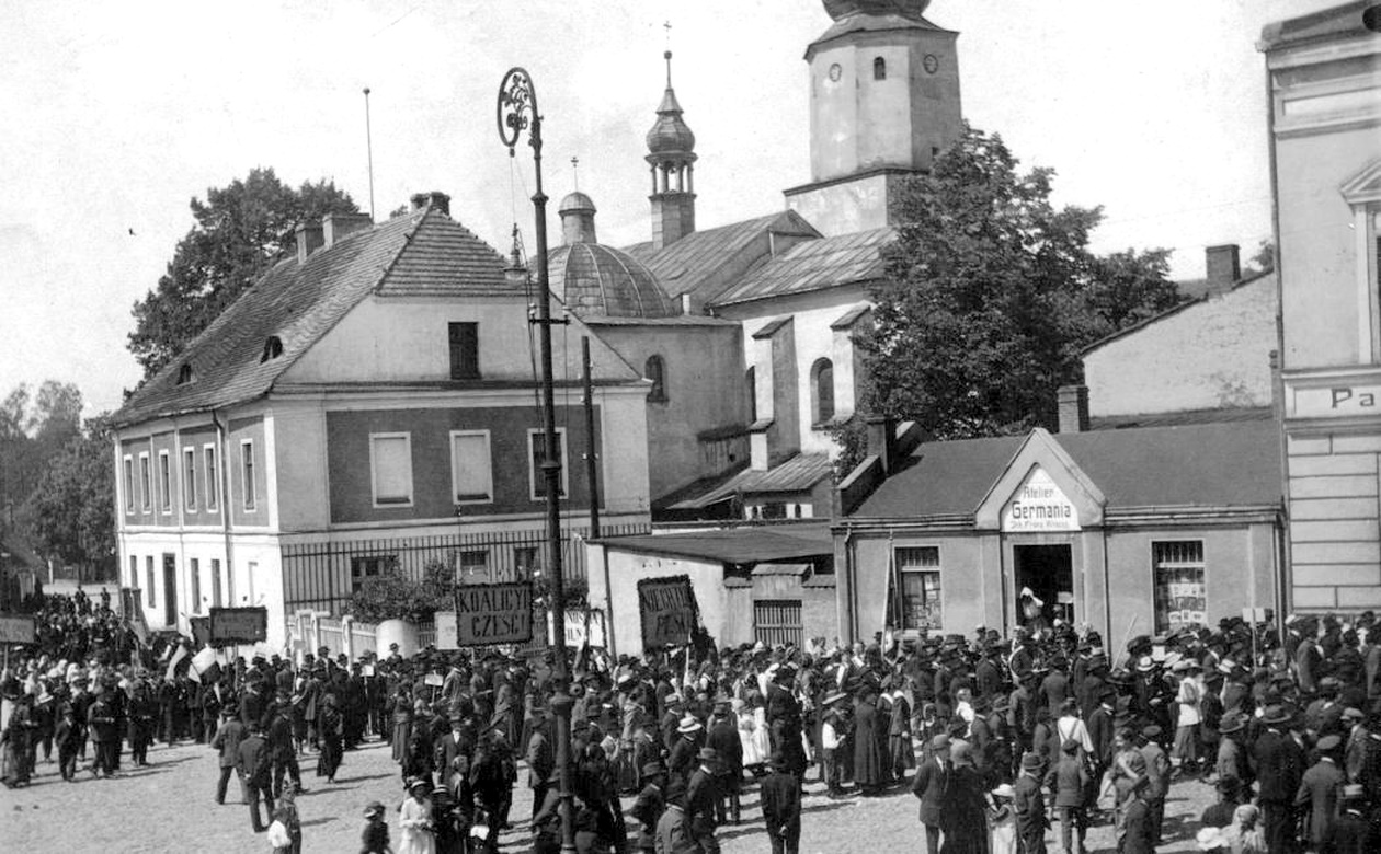 Polska manifestacja narodowa w Lublińcu (1920).