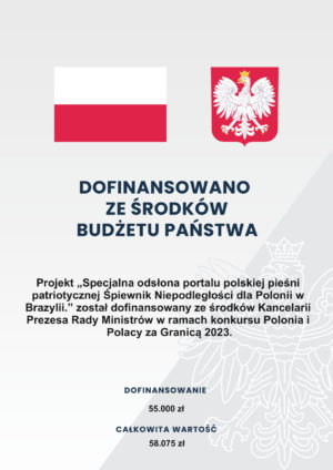 Dofinansowano z budżetu państwa Dofinansowano z budżetu państwa