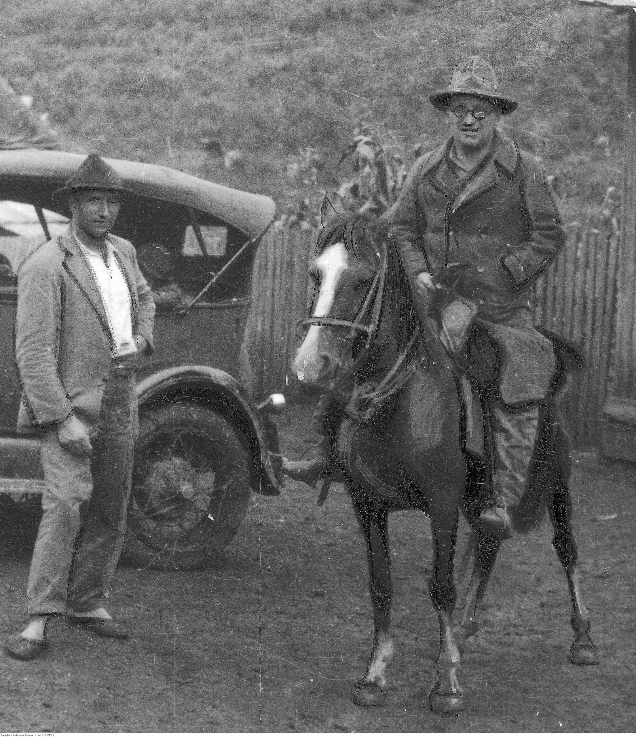 Polscy koloniści z Cruz Machado w stanie Parana w Brazylii (1936). Źródło: NAC
