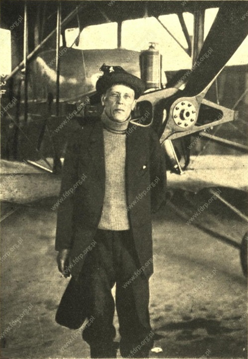 Włodzimierz Mazurkiewicz - e pioneiro da aviação militar polonesa. Fonte: Fundacja Dziedzictwa Rzeczypospolitej